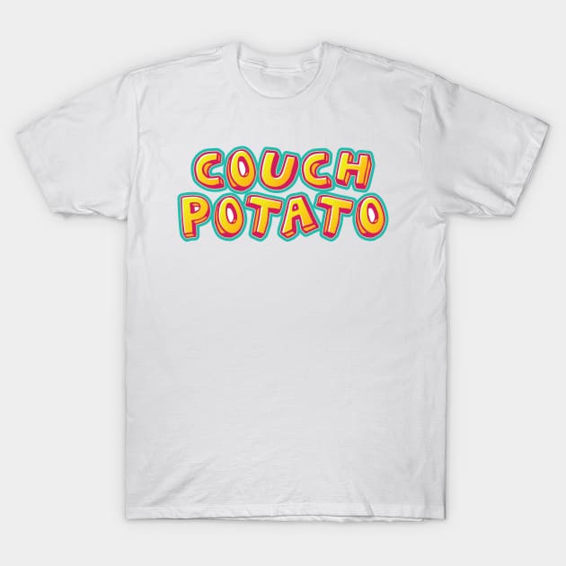 Couch potato T-Shirt by Oricca